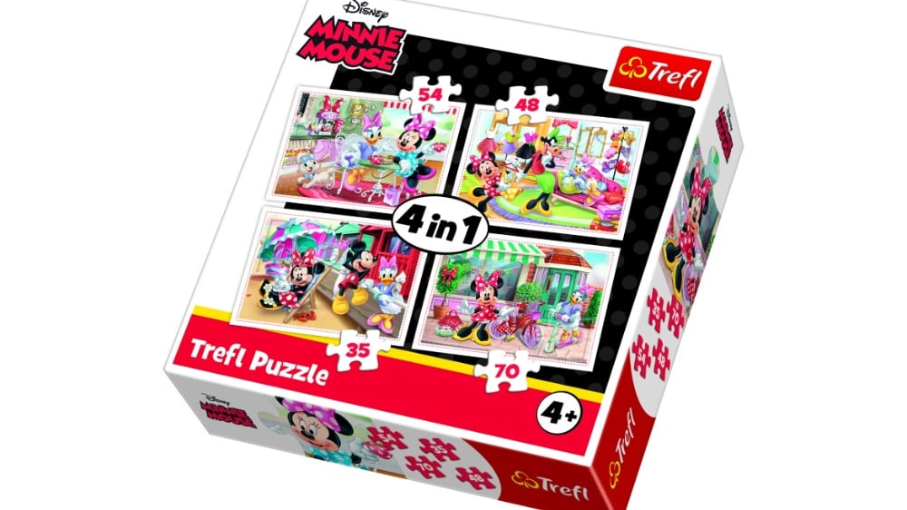 34315  Puzzles  4in1  Minnie with friends  Disney - Photo 369