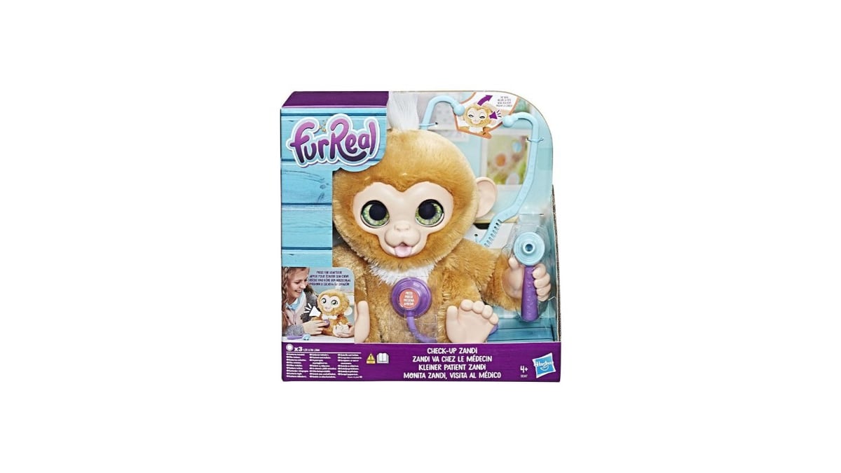 პლუშის მაიმუნი ზანდი HASBRO 412801 - Photo 895