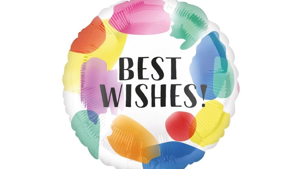 ჰელიუმის ბუშტი Best Wishes - Photo 69