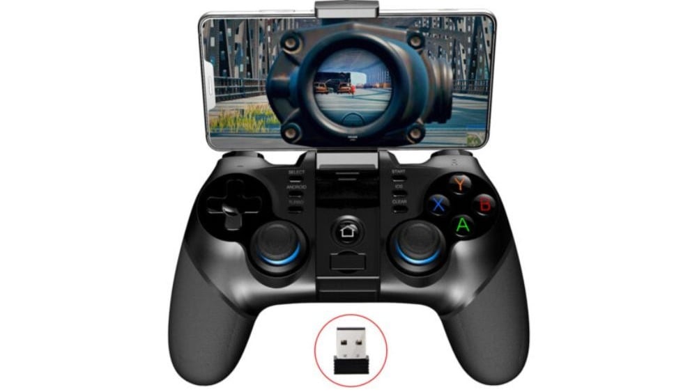 Ipega PG9156 Wireless Bluetooth Joystick Game Controller with 24GHz USB Receiver for iOS Android SmartphonePCTVTablet  3675 - Photo 363