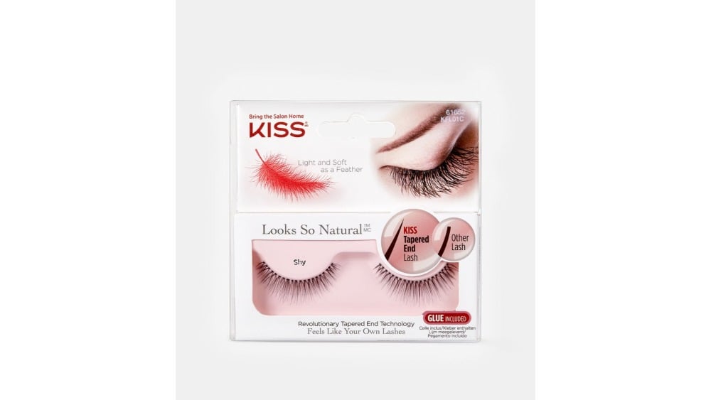 ხელოვნური დასაკრავი წამწამებიKISS Natural Lash - Photo 231