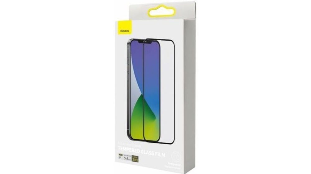 Baseus 03mm fullscreen curved tempered glass screen protector For iP 12 mini 5 - Photo 83