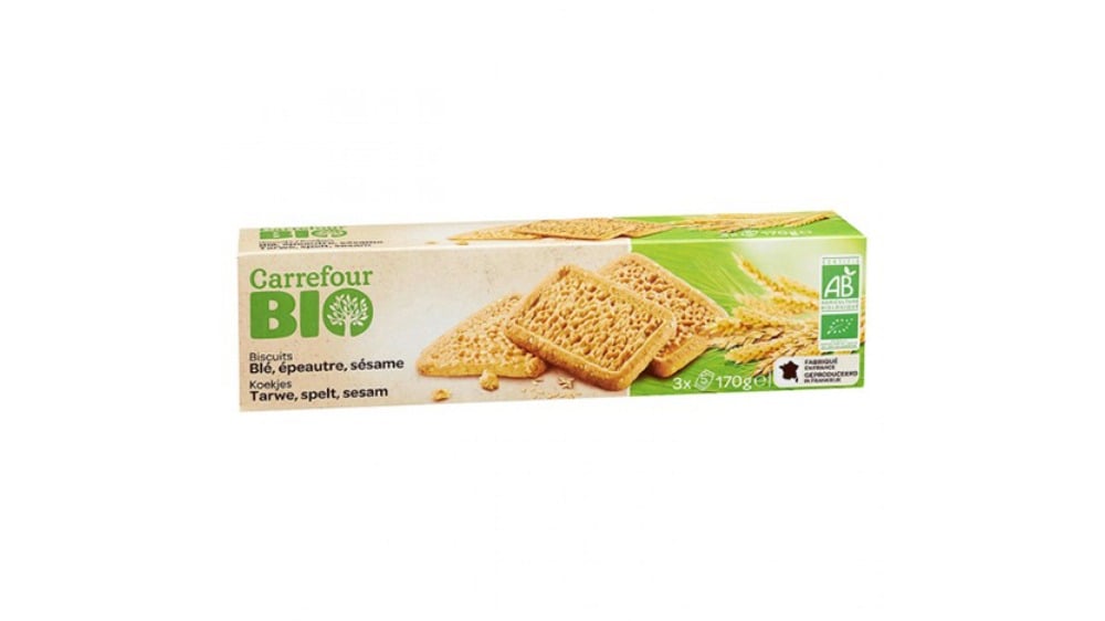 CRF BIO BISCUITS WHEATSESAME170 გრ - Photo 1184