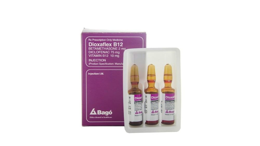 Dioxaflex B12  დიოქსაფლექსი B12 3მლ 6 ამპულა - Photo 1073