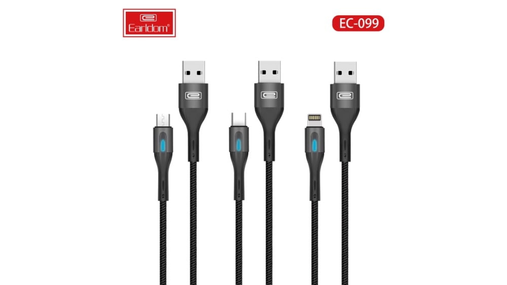 Earldom EC  099 Umbrella Charging Cable 1M With Led Lights  3682 - Photo 213