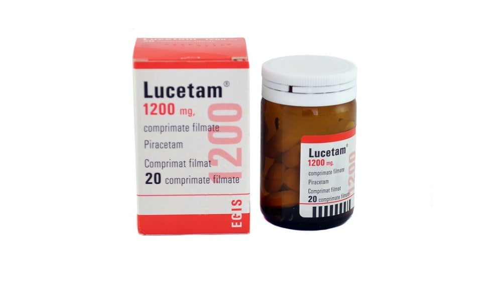 LUCETAM  ლუცეტამი 1200მგ 20 ტაბლეტი - Photo 812