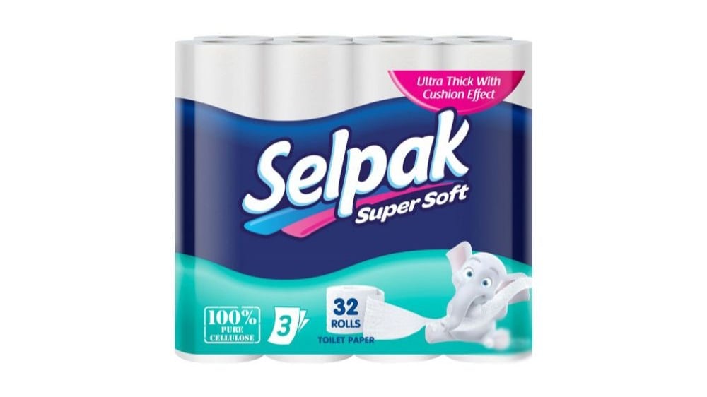 SELPAK  ტუალეტის ქაღალდი 32 ცალი  - Photo 507