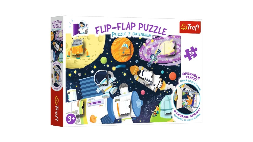 14272   Puzzles  Puzzles 36 Flipflap  Space  Trefl - Photo 294