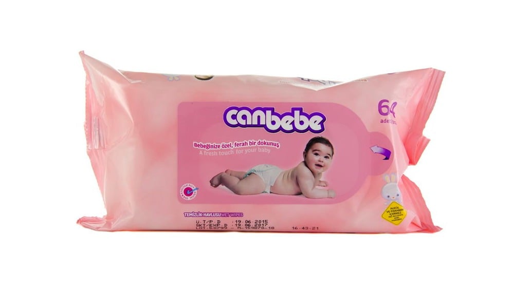 Canbebe  ქანბებე ბავშვის სველი ხელსახოცი  64ცალი - Photo 156