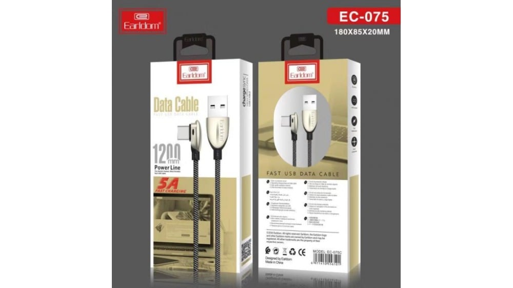 Earldom fast usb data cable 5A LightningTypeC  3143 - Photo 216