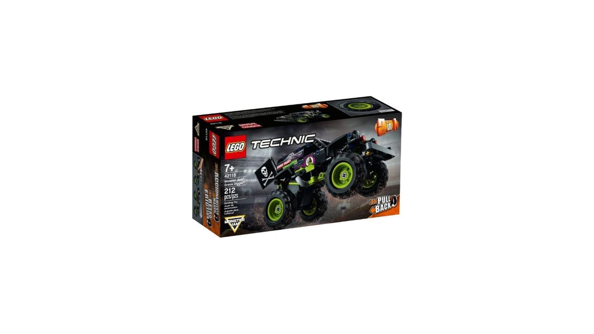 ლეგოს კუბიკები  Monster Jam Grave Digger LEGO 188016 - Photo 586