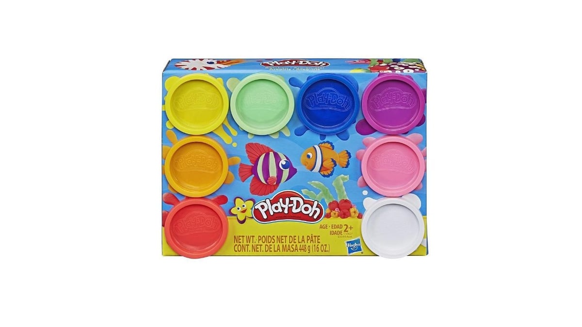 PlayDoh საძერწი ნაკრები 1x8 ტუბებში Hasbro 413080 - Photo 908