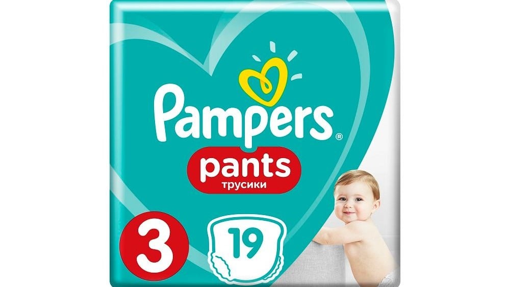 PAMPERS ტრუსები S3 611კგ 19ც - Photo 1706