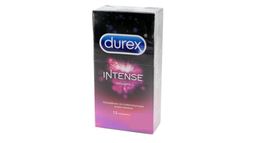 Durex  დურექსი პრეზერვატივი Intense 12 ცალი - Photo 1328