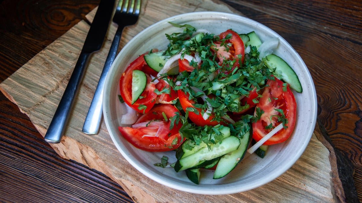 Vegetable Salad with Kakhetian Oil - Photo 2