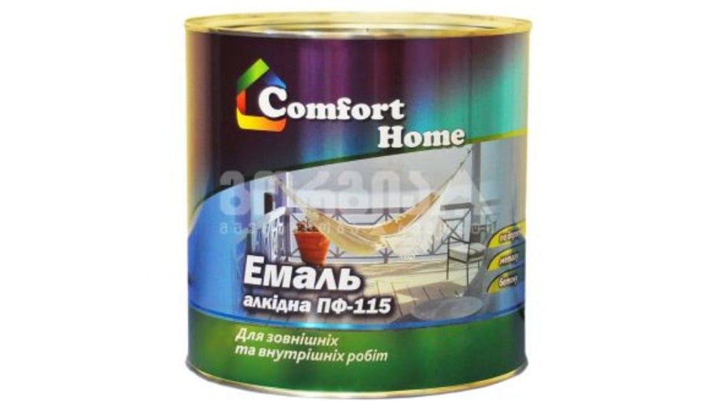 ემალის საღებავი ПФ115 შავი 26კგ  COMFORT HOME - Photo 295