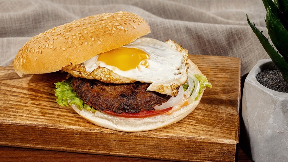 Egg burger - Photo 17