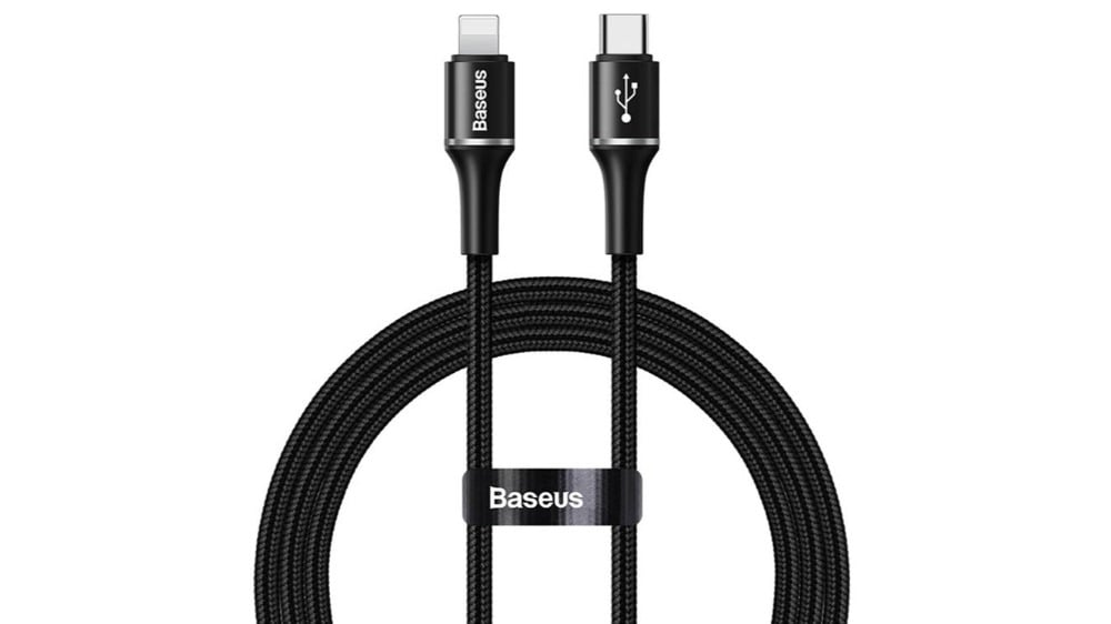 Baseus halo data cable TypeC to iP PD 18W 1m Black CATLGH01 - Photo 92