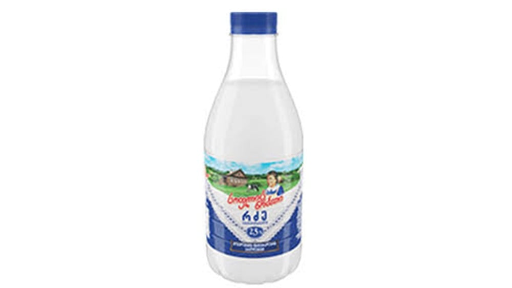 რძე პასტერიზებული 25  450 გრ სოფლის  ნობათი - Photo 177