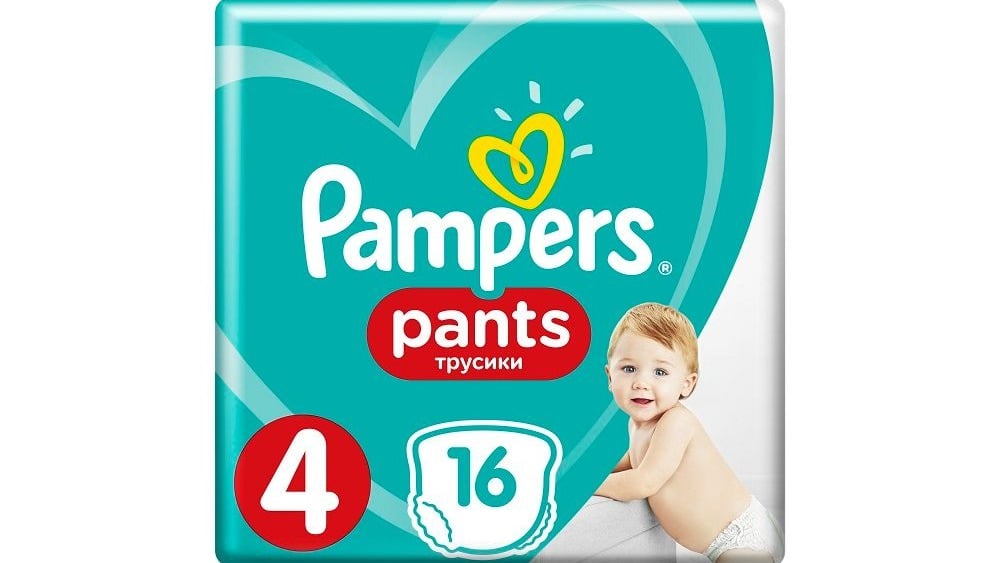 PAMPERS ტრუსები S4 914კგ 16ც - Photo 1707