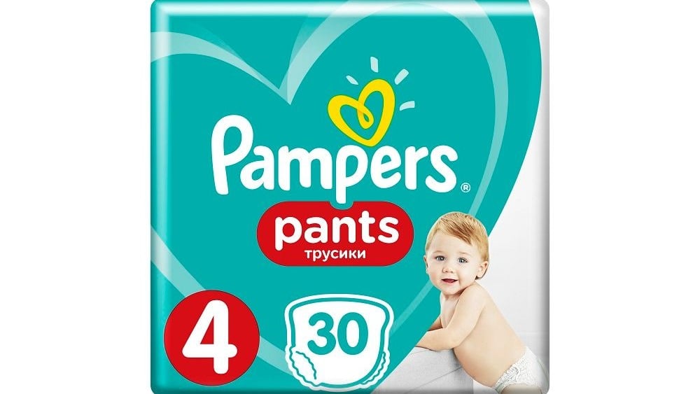 PAMPERS ტრუსები S4 914კგ 30ც - Photo 1708