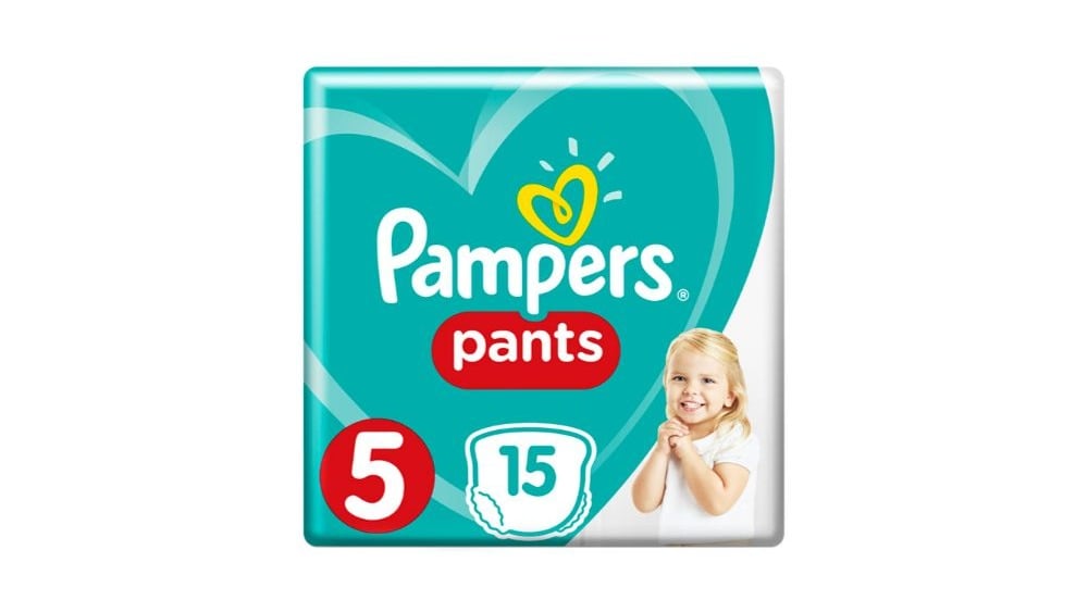 PAMPERS ტრუსები S5 1218კგ 15ც - Photo 1709