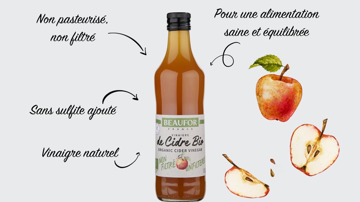 Apple cider vinegar BEAUFOR - Photo 53