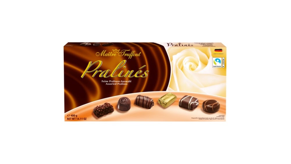 გერმანული საუკეთესო შოკოლადის ასორტი 400 გრ 84552 - Photo 57