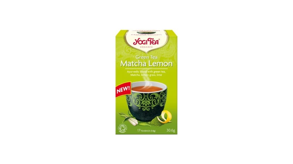 მწვანე ჩაი მატჩა და ლემონი ბიო Green  tea with matcha and lemo  4012824403277 - Photo 373