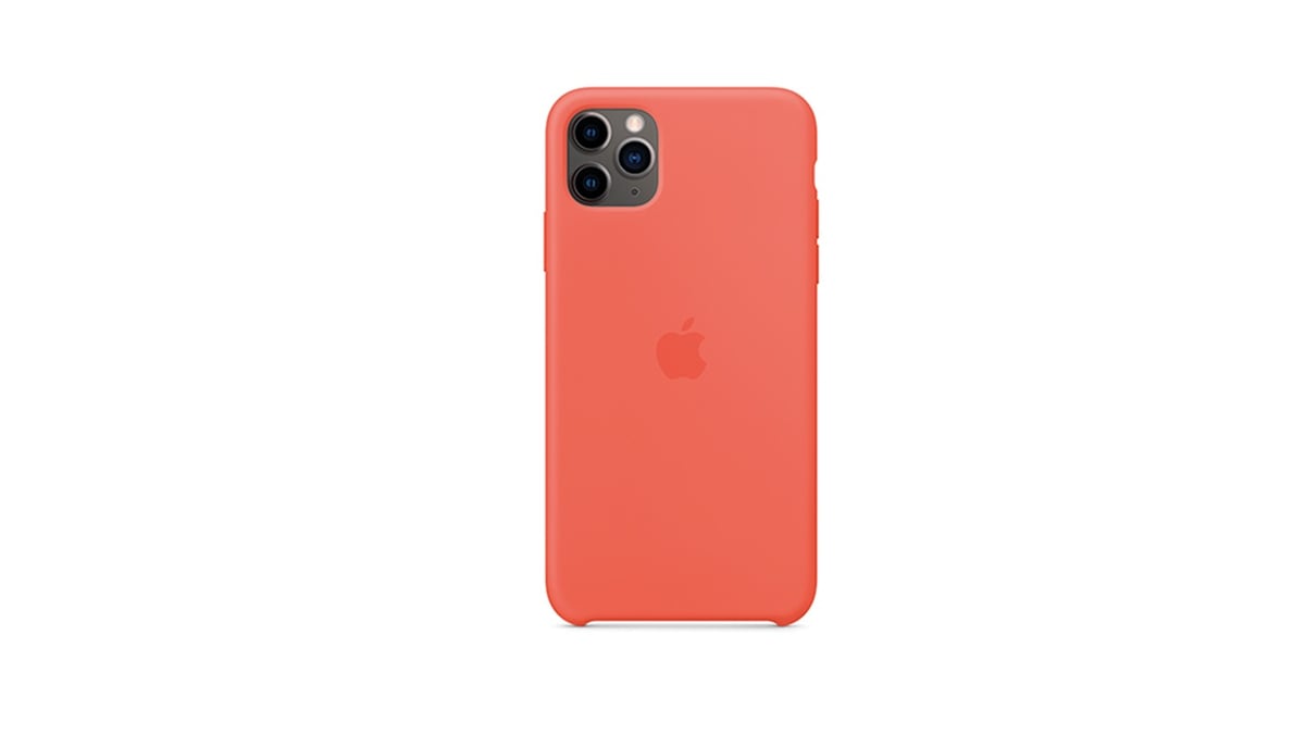 iPhone 11 Pro Silicon case Orange - Photo 177