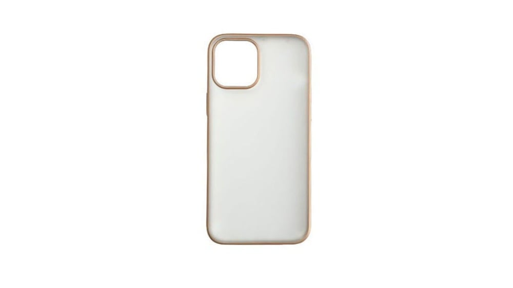 iPhone 12 Pro Max Keephone Clear case Gold - Photo 251
