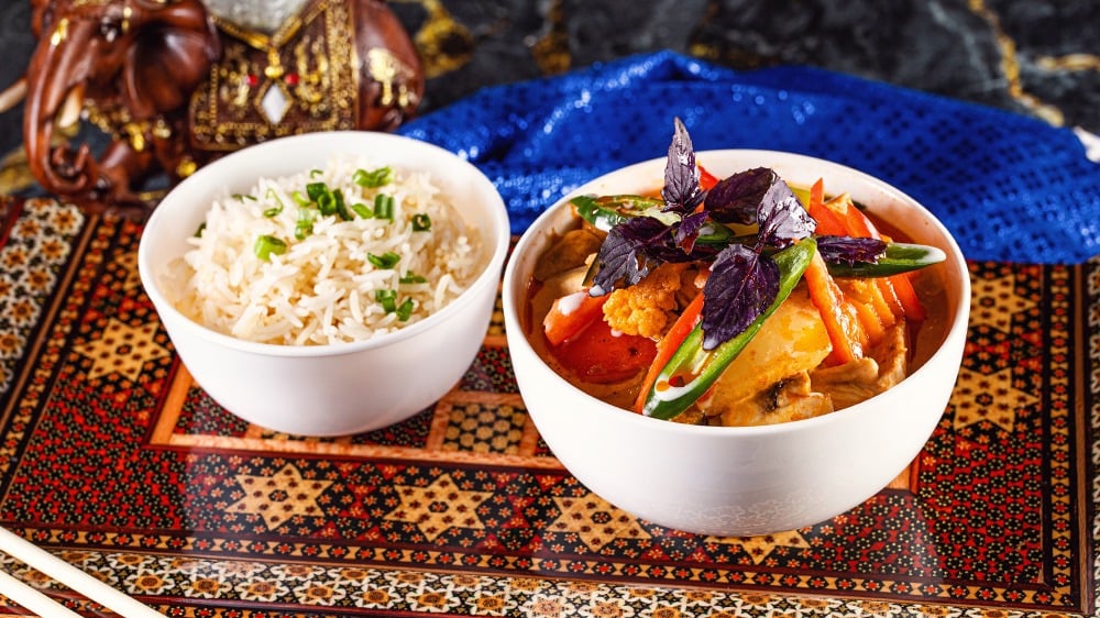 Thai Panang Curry  Rice  - Photo 21