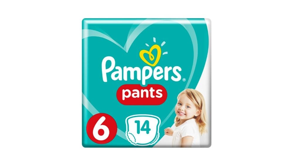 PAMPERS ტრუსები S6 16კგ 14ც - Photo 1711