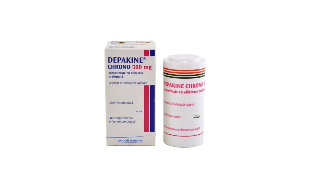 Depakine chrono  დეპაკინი ხრონო 500მგ 30 ტაბლეტი - Photo 828