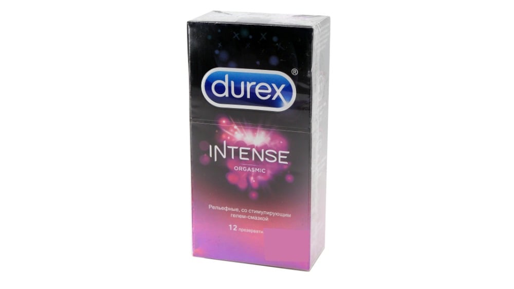 Durex  დურექსი პრეზერვატივი Intense 12 ცალი - Photo 1458