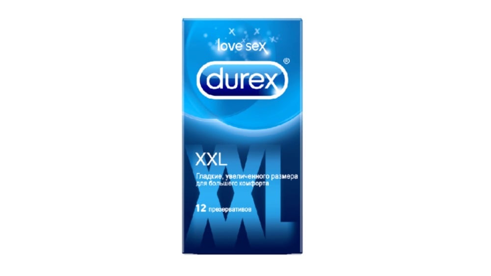 Durex  დურექსი პრეზერვატივი XXL 12 ცალი - Photo 1463