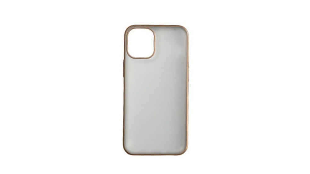 iPhone 12 Mini Keephone Clear Case Gold - Photo 256
