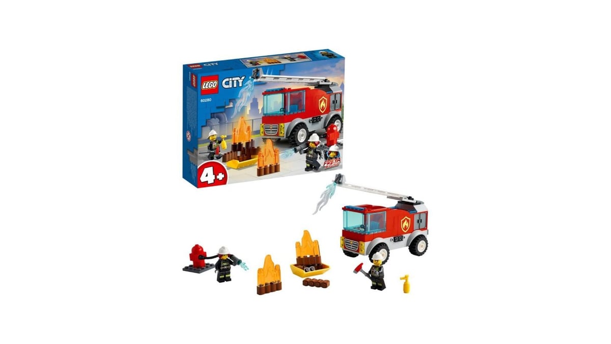 ლეგოს კუბიკები Fire Ladder Truck LEGO 188030 - Photo 597