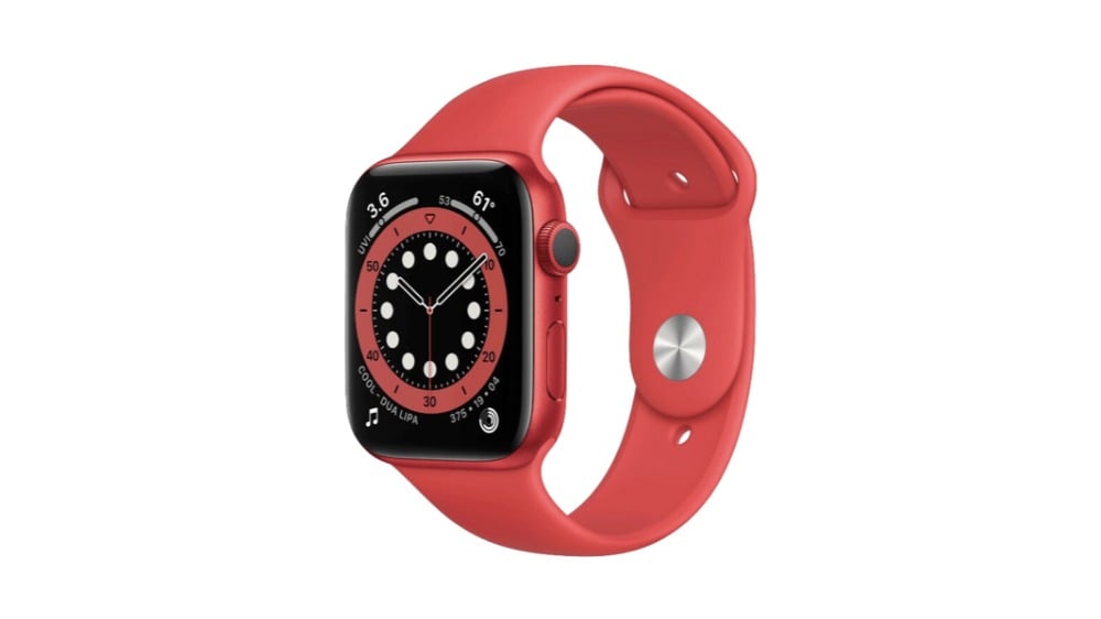 Apple Watch Series 6 GPS 44mm PRODUCTRED Aluminium Case with PRODUCTRED Sport Band - Photo 185