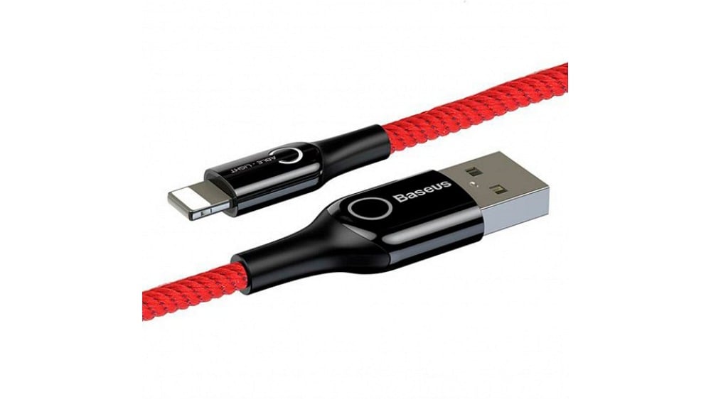 Baseus Cshaped Light Intelligent poweroff Cable Red CALCD09 - Photo 100