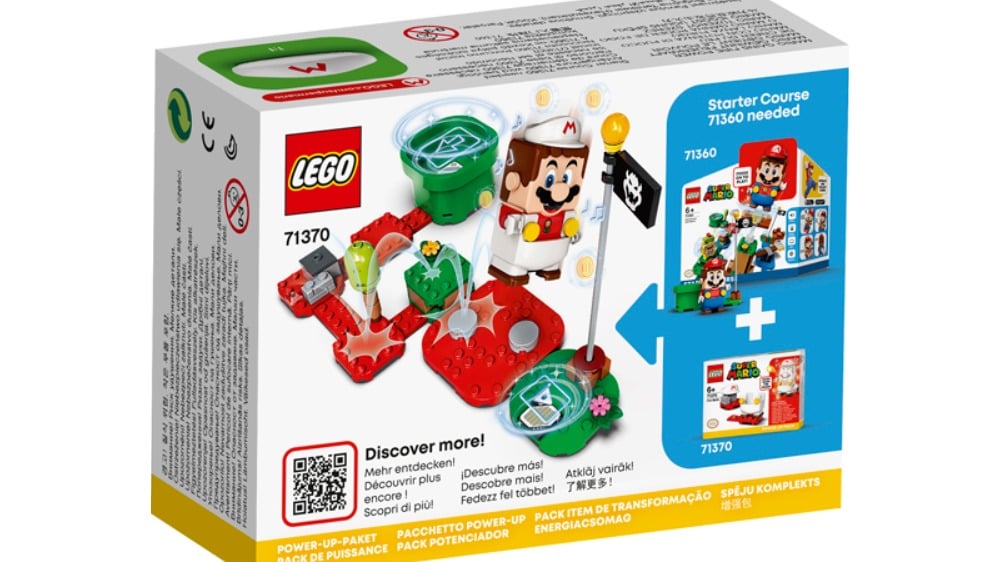 71370LEGO LEAF Fire Mario PowerUp Pack - Photo 122