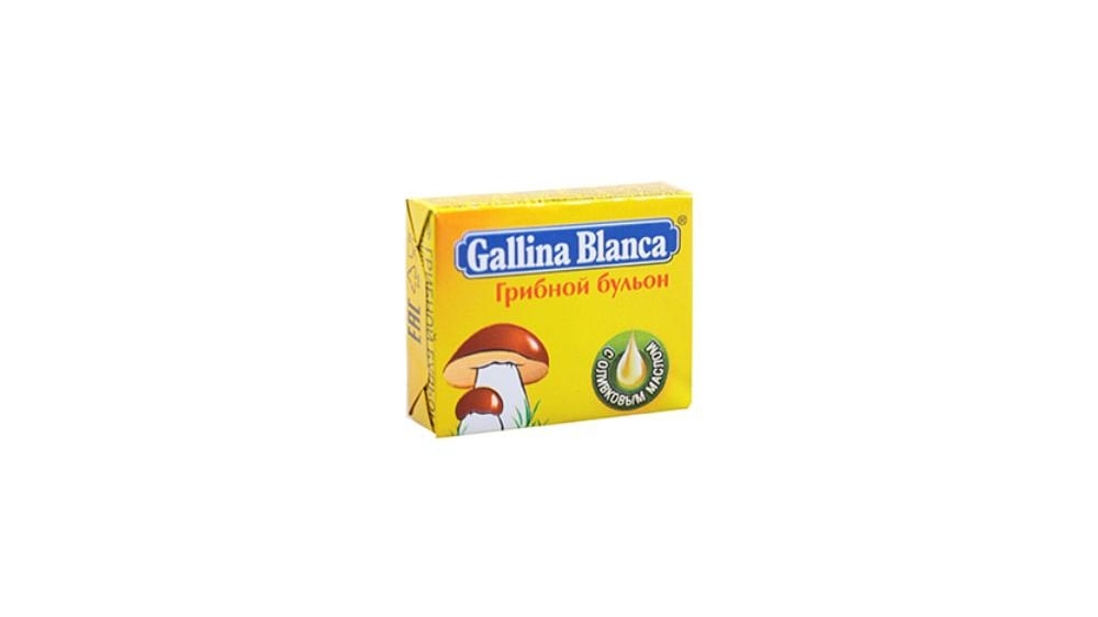 GALLINA BLANCA ბულიონი სოკო 10გრ - Photo 605