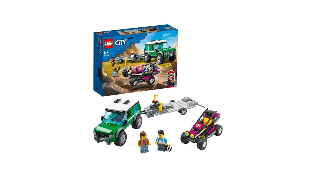 ლეგოს კუბიკები Race Buggy Transporter LEGO 188034 - Photo 601