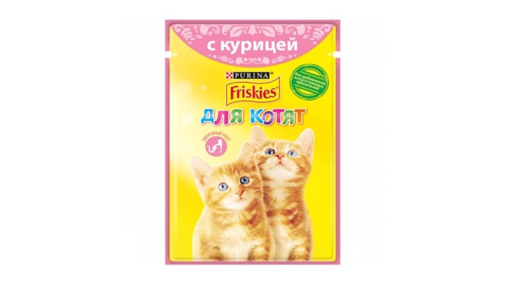 FRISKIES ჟელე ქათმის კნუტის 85გრ - Photo 1718