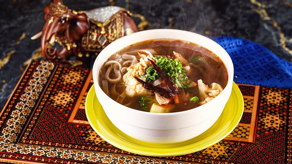 Thai Soup with Noodles