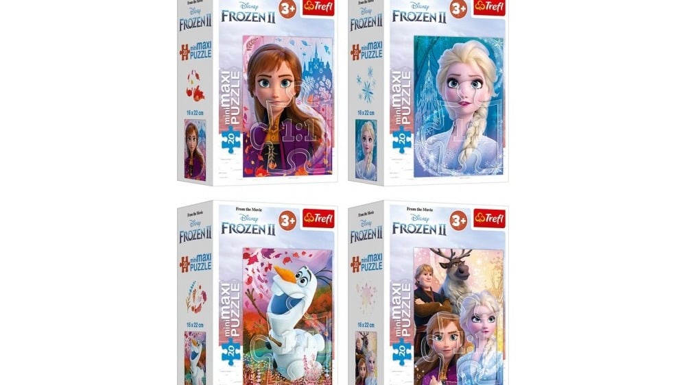 56022  Puzzles  50  miniMaxi   Friendship in the Frozen Land  Disney Frozen 2 - Photo 326