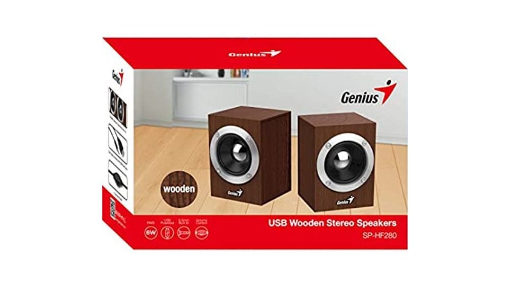 Genius USB Wooden Stereo Speakers SPHF280 - Photo 21