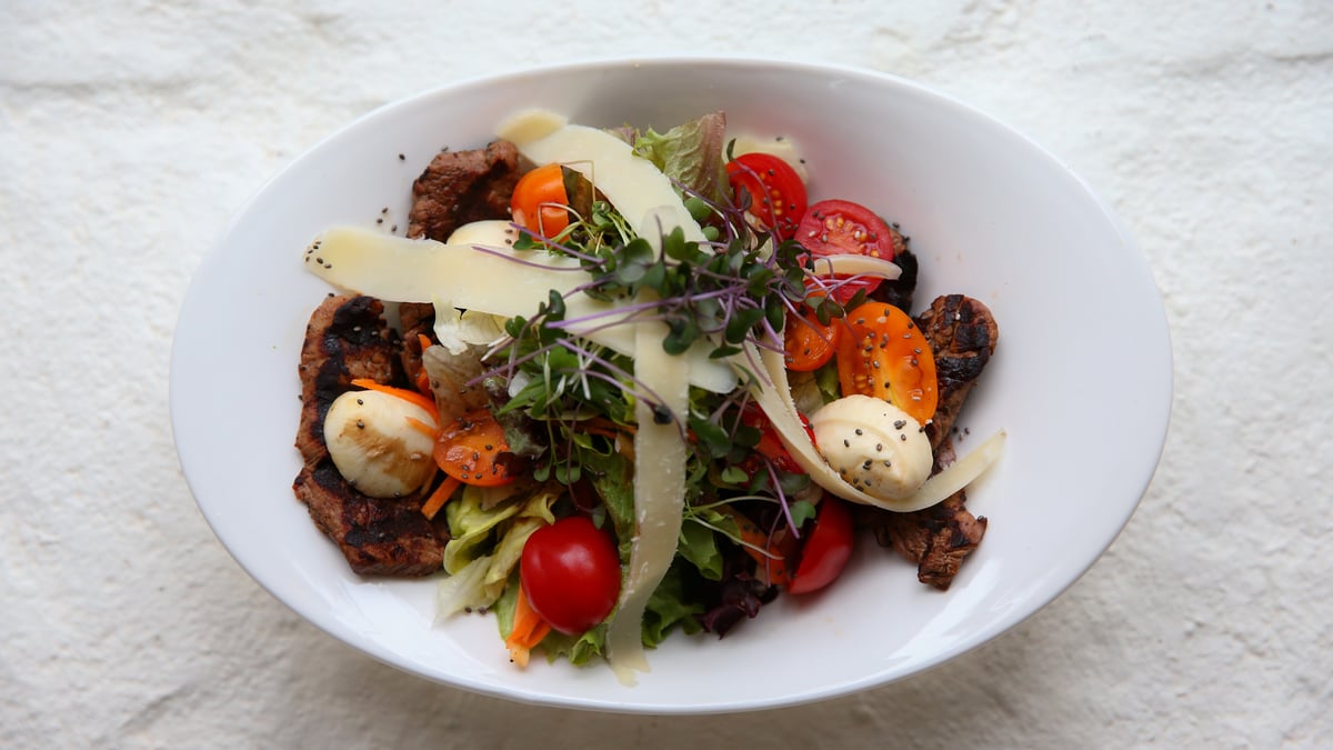 სტეიკ სალათი  Steak salad - Photo 10