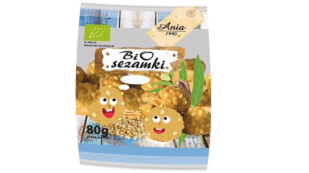 ბიო ნამცხვრები სეზამით 80 გ  Bio Ania  Sesame Biscuits Organic 80 G  Bio Ania - Photo 147