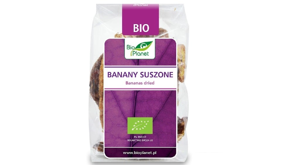 ბანანის ჩირი ბიო 100გრ Bananas Dried Bio 150 G  Bio Planet - Photo 148